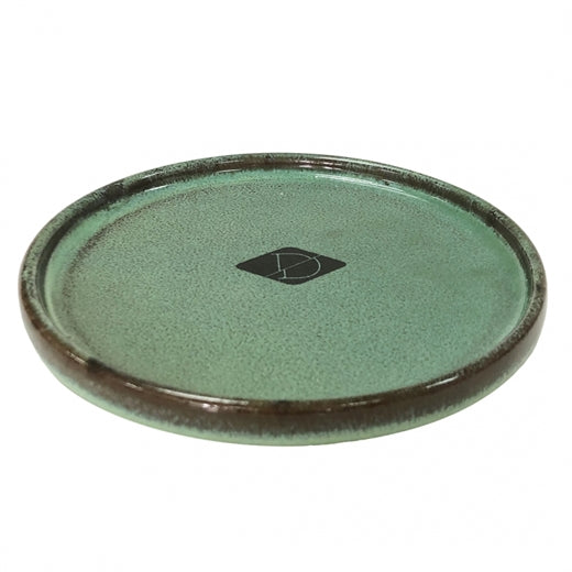 Jasper Cat Plate Green