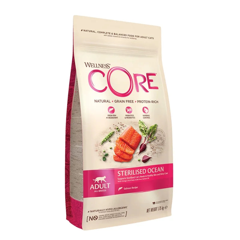 Wellness Core Adult Sterilized - Σολομός 1.75 kg