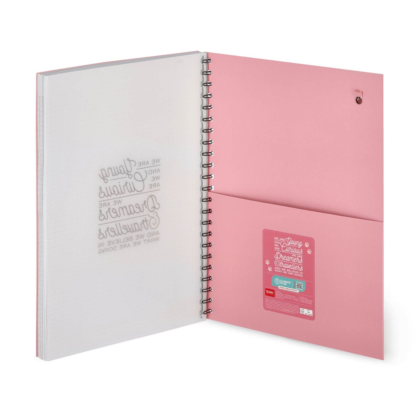 Legami Kitty Notebook 3-in-1 Spiral Maxi