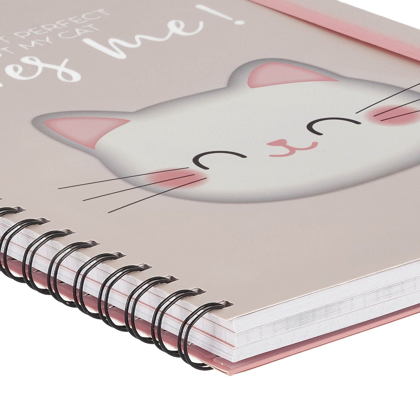 Legami Kitty Notebook 3-in-1 Spiral Maxi