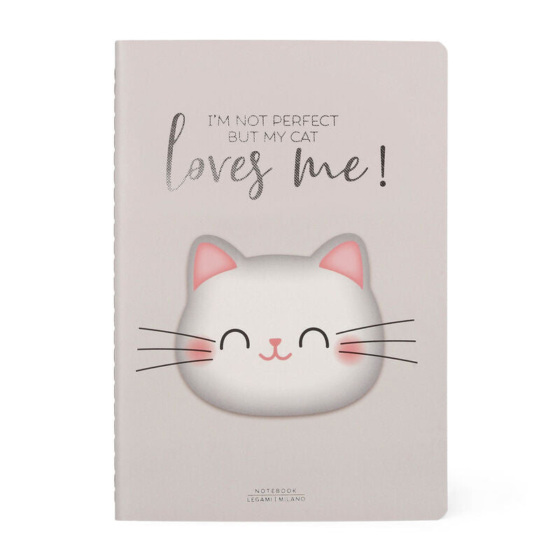 Legami Kitty Notebook Medium - Τετράδιο Με Κενές Σελίδες