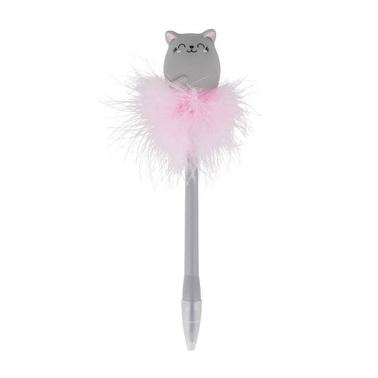 Legami "Writing Is Magic" Light-Up Ballpoint Kitty Pen