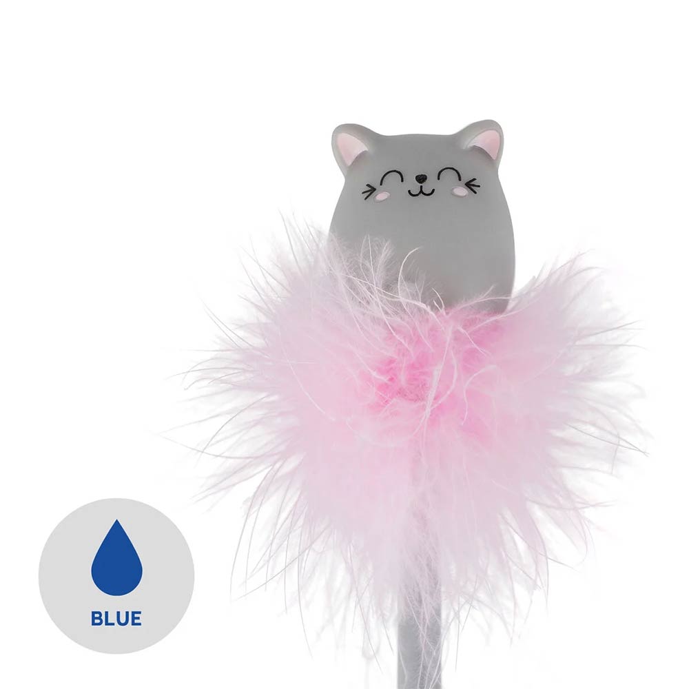 Legami "Writing Is Magic" Light-Up Ballpoint Kitty Pen