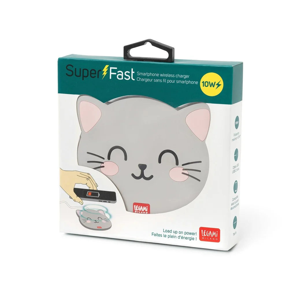 Legami "Super Fast!" Kitty Wireless Charger