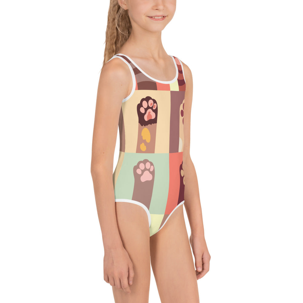 All-Over Print Kids Swimsuit