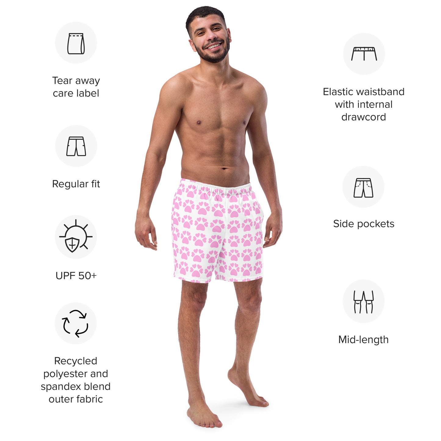 Men's swim trunks