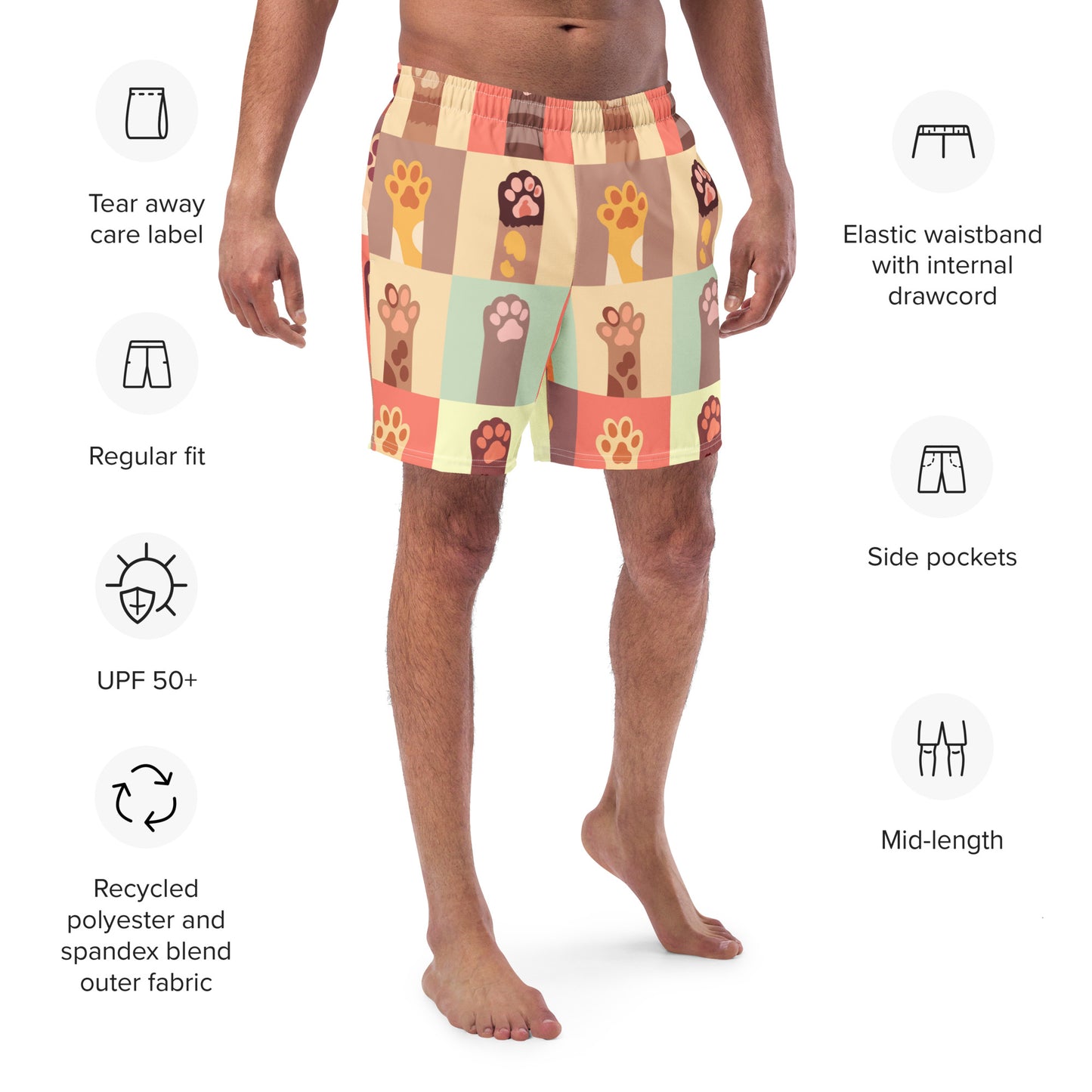 Men's swim trunks