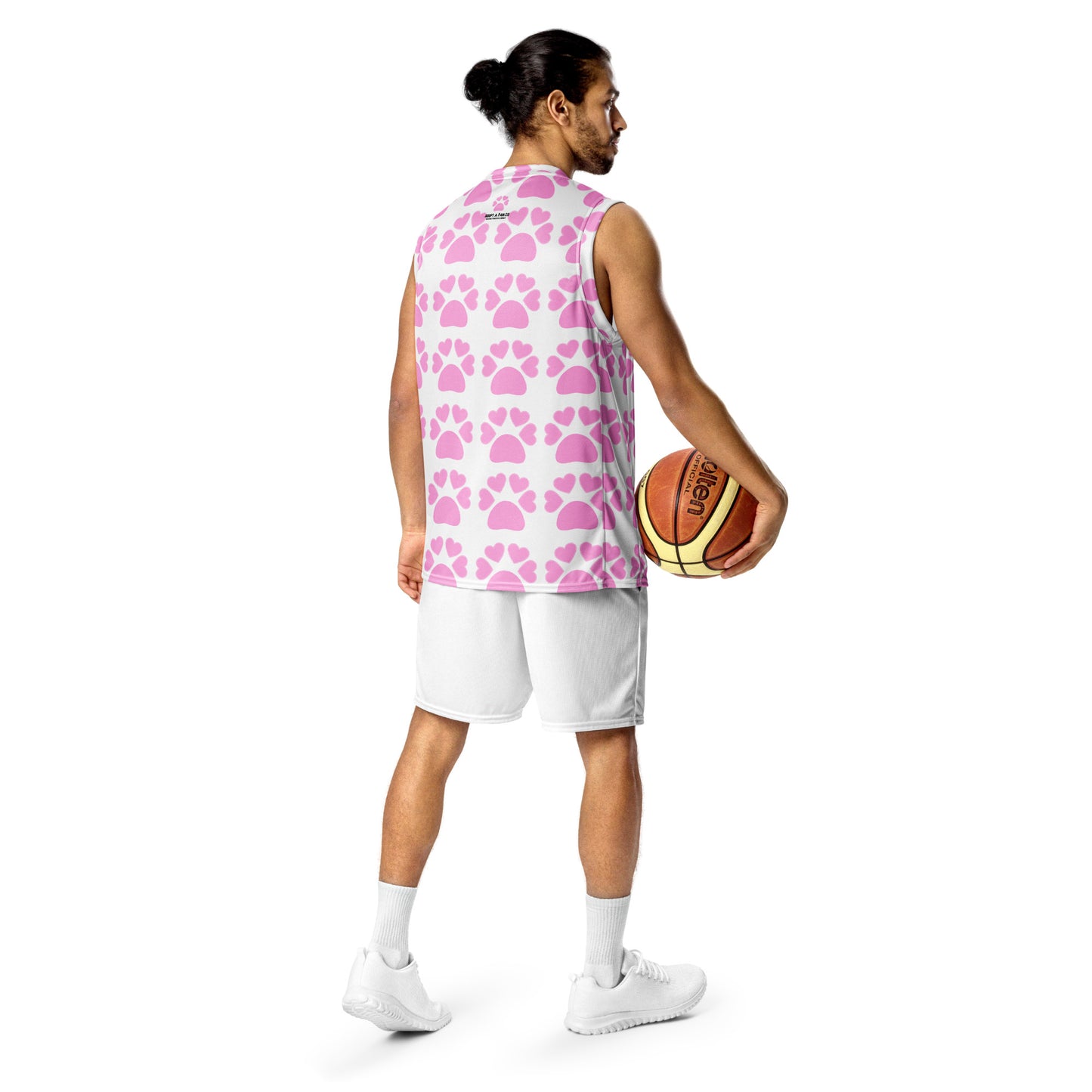 Recycled unisex basketball jersey