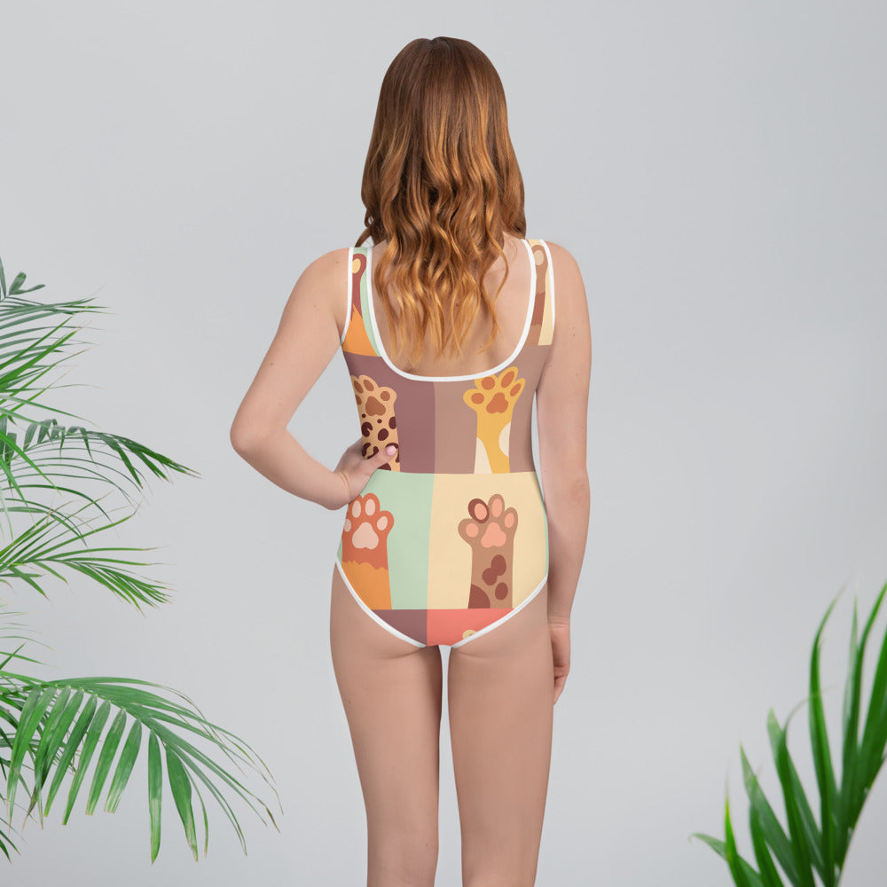 All-Over Print Youth Swimsuit