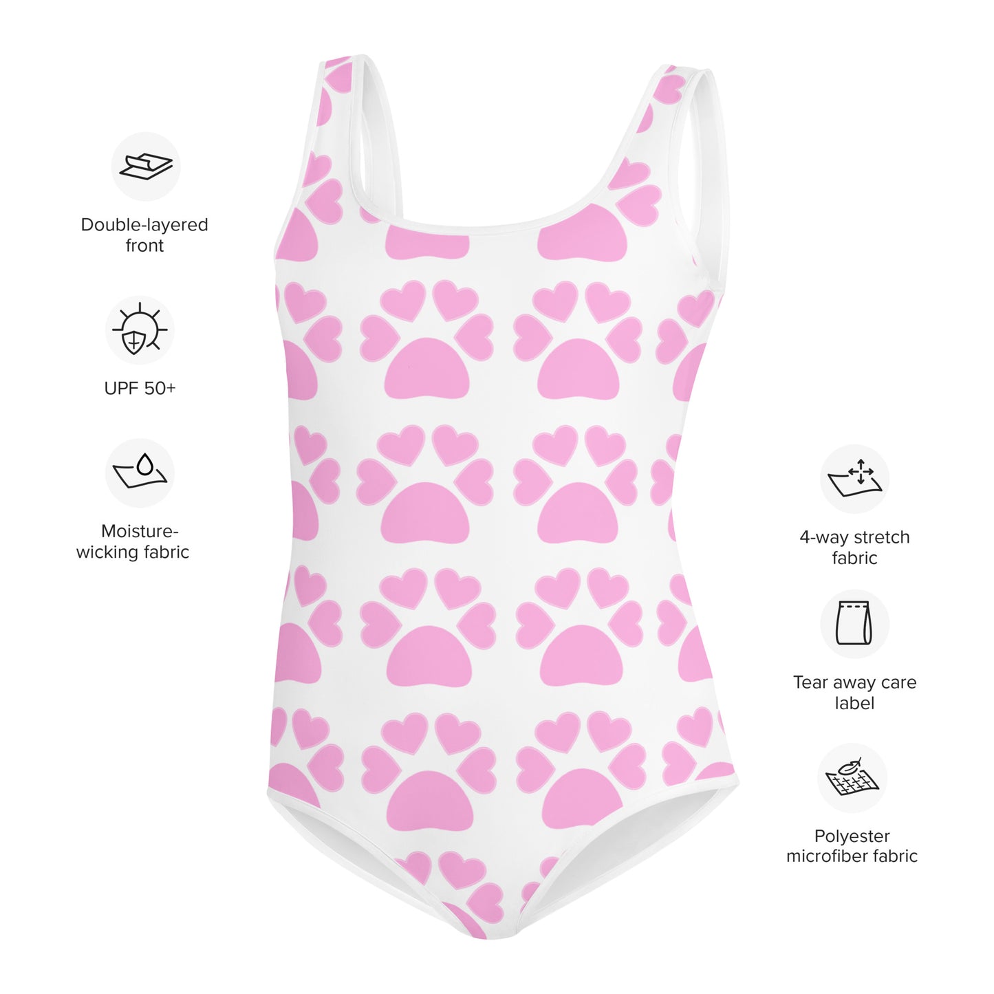 All-Over Print Youth Swimsuit