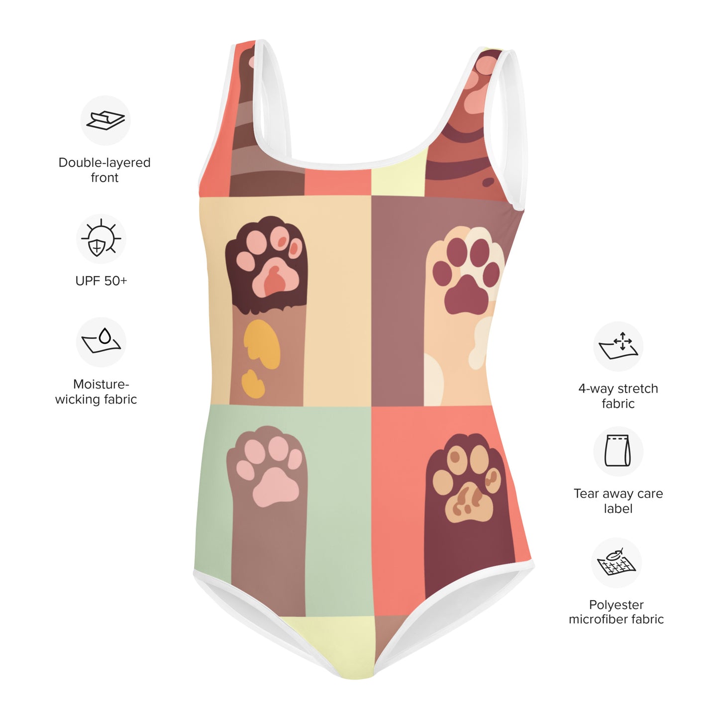 All-Over Print Youth Swimsuit