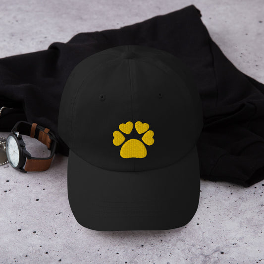 Jockey Hat - Yellow Paw