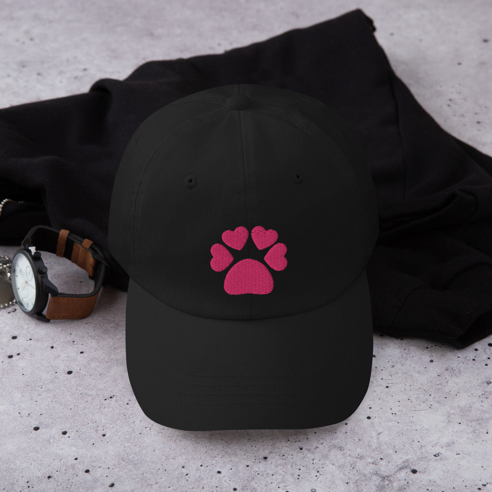 Jockey Hat - Pink Paw