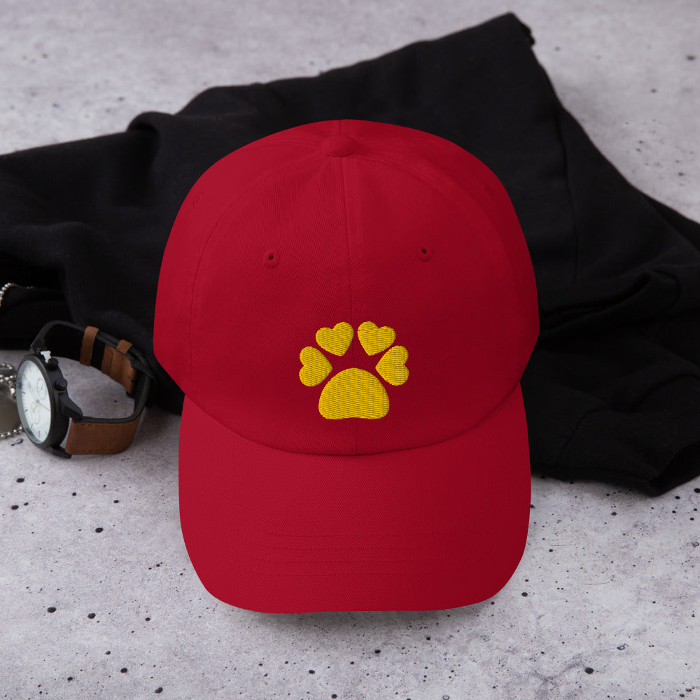 Jockey Hat - Yellow Paw