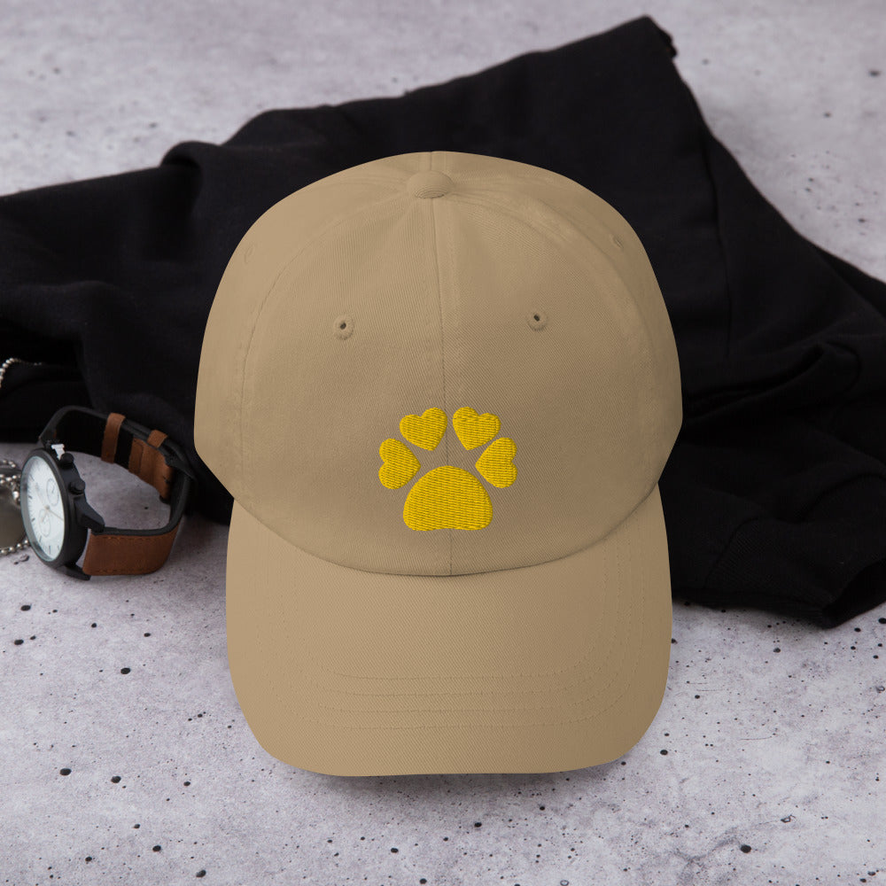 Jockey Hat - Yellow Paw