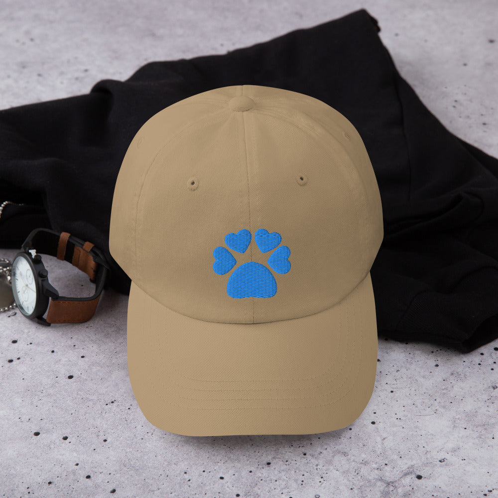 Jockey Hat - Blue Paw