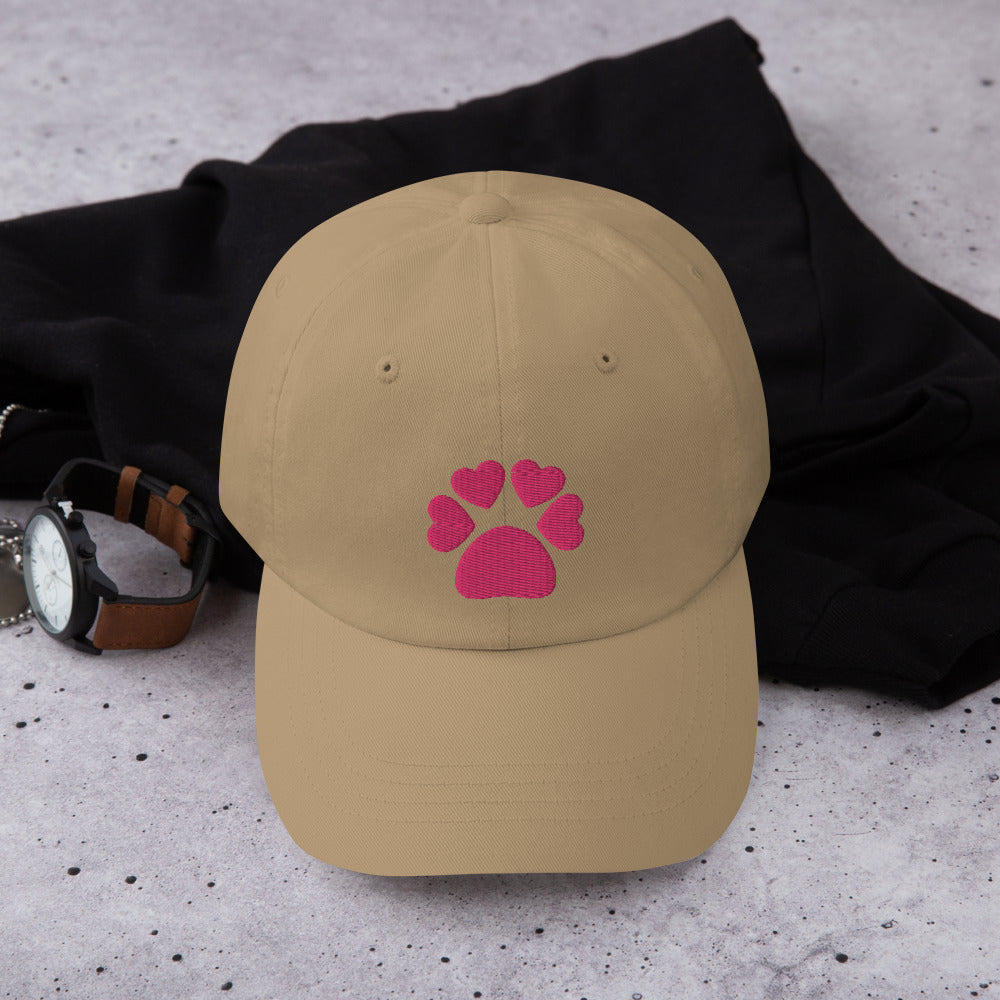 Jockey Hat - Pink Paw