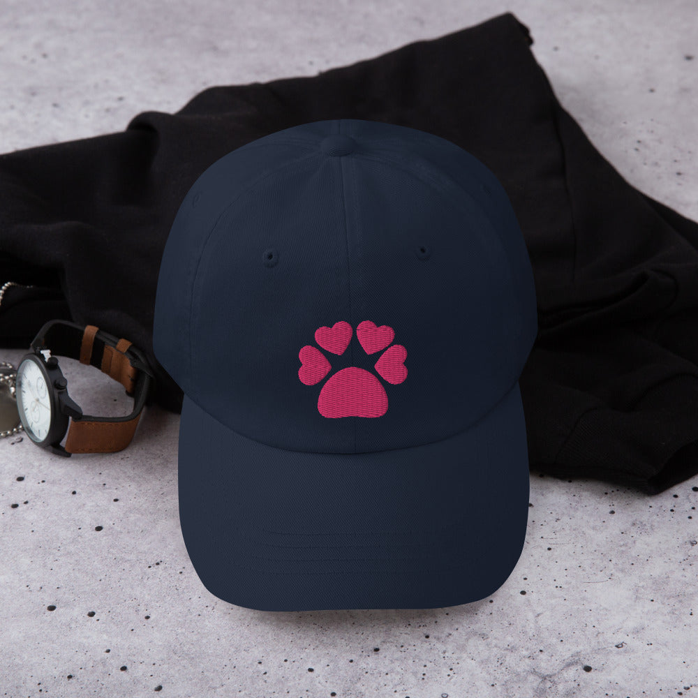 Jockey Hat - Pink Paw