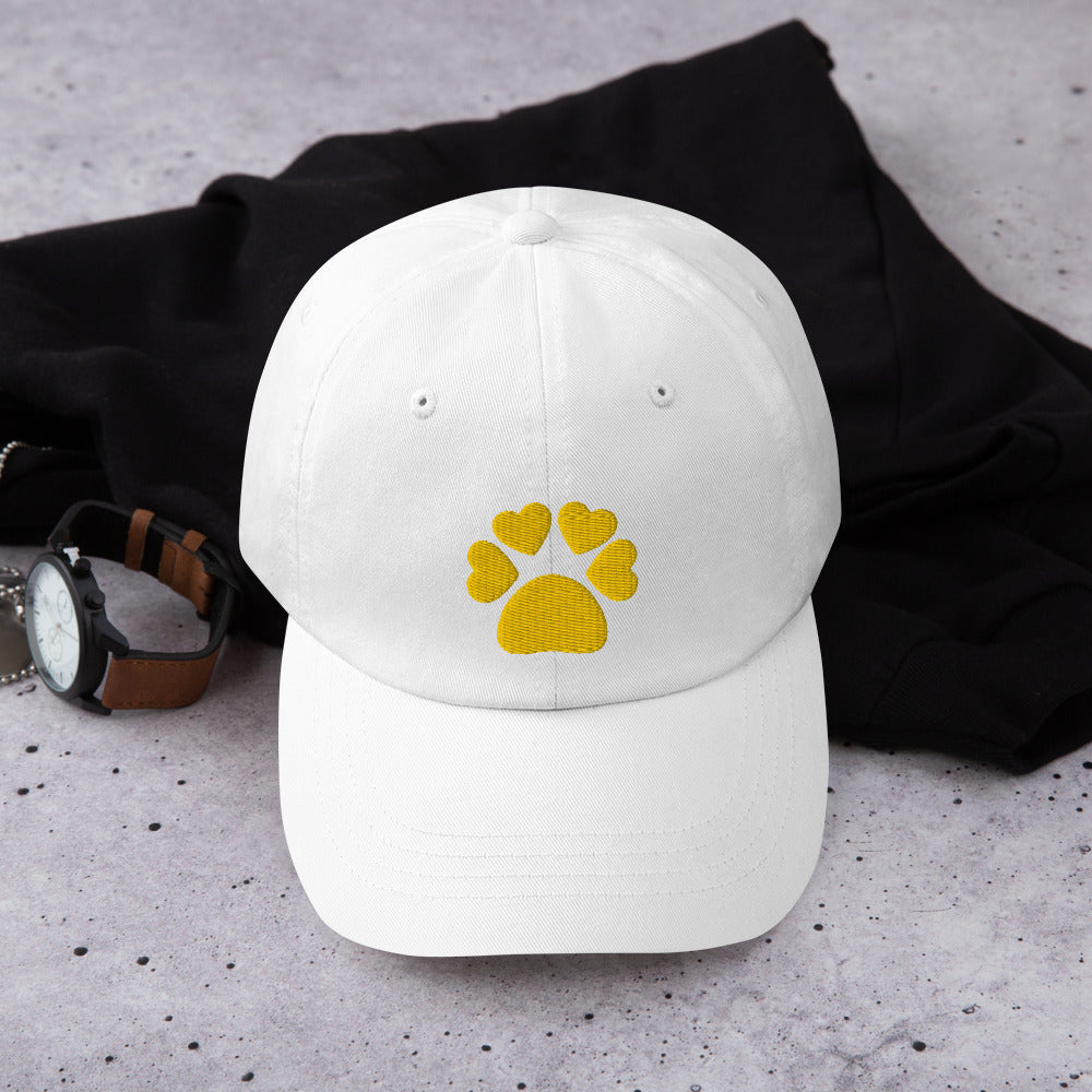 Jockey Hat - Yellow Paw