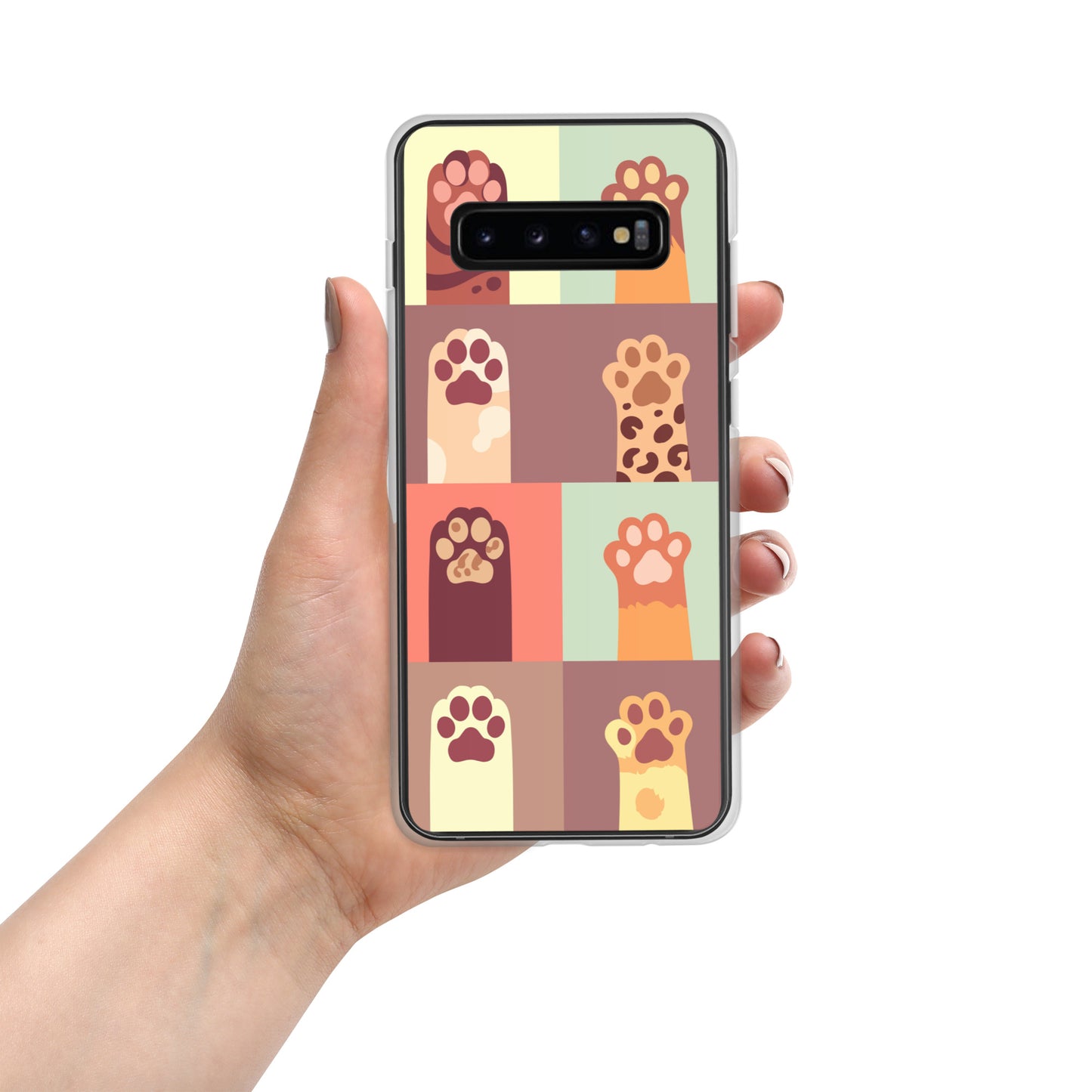 Paw Print Clear Case for Samsung®