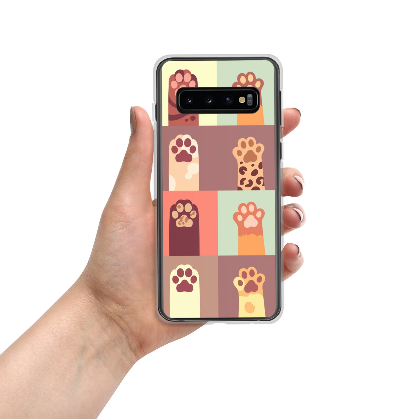 Paw Print Clear Case for Samsung®