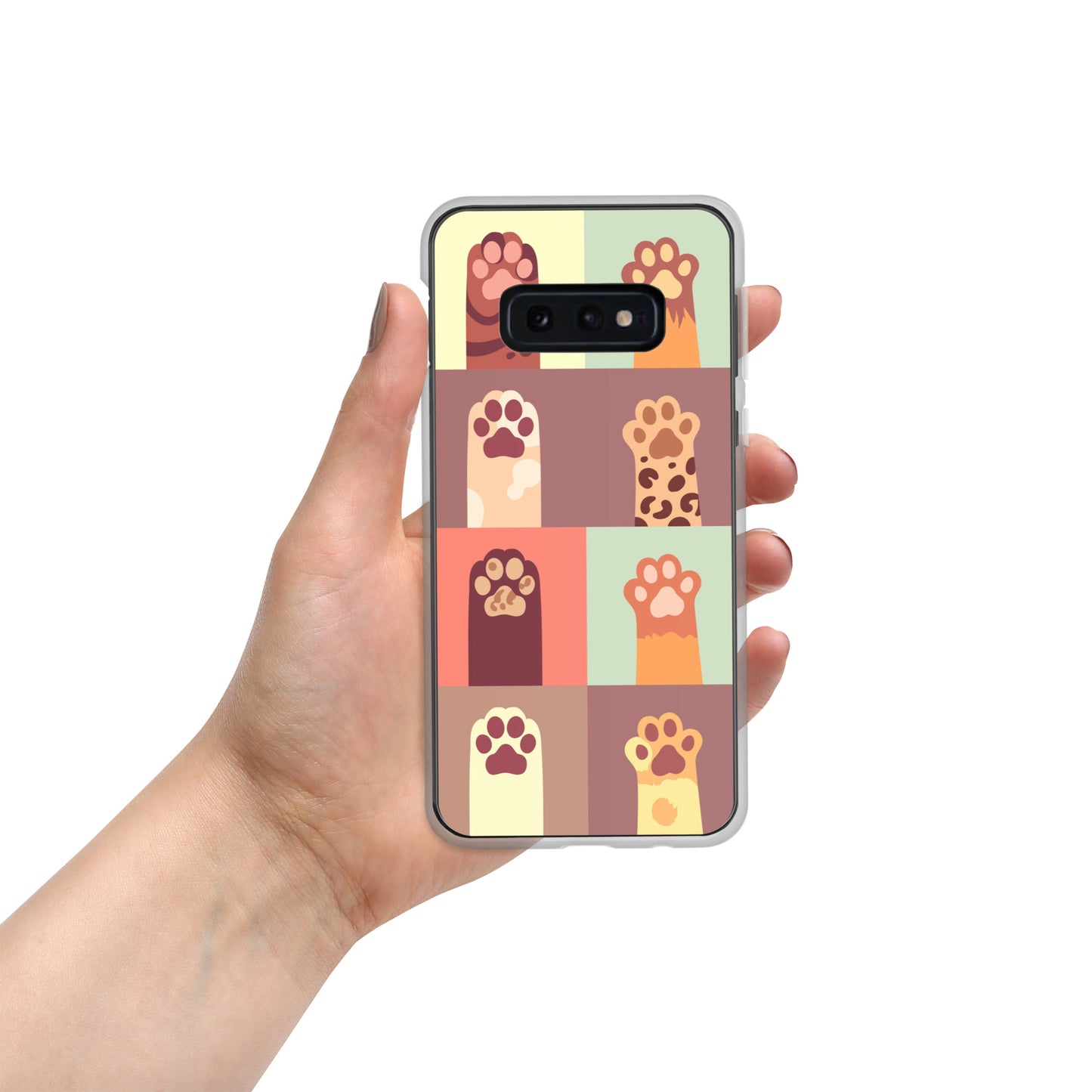 Paw Print Clear Case for Samsung®