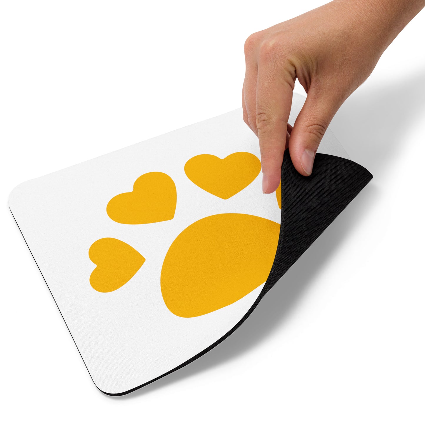 Mouse Pad - Κίτρινη Πατούσα