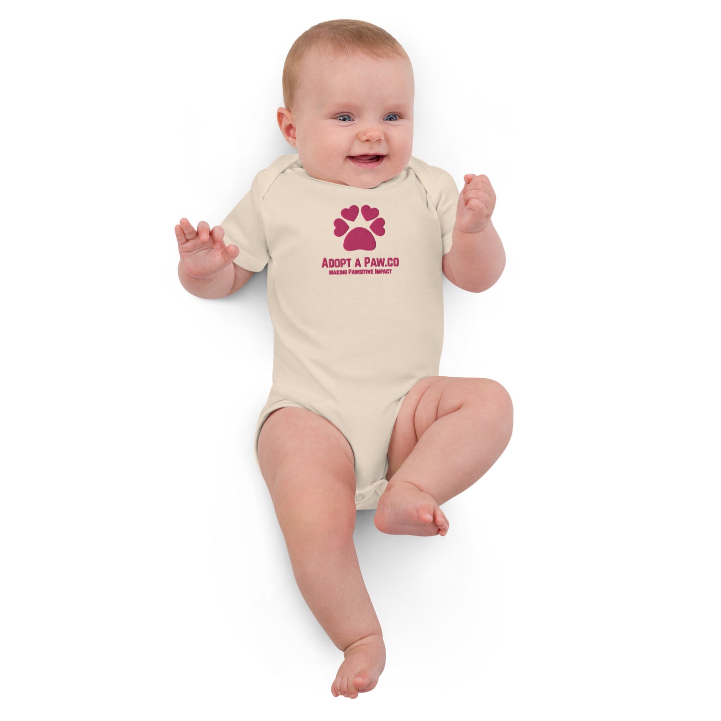 Organic cotton baby bodysuit