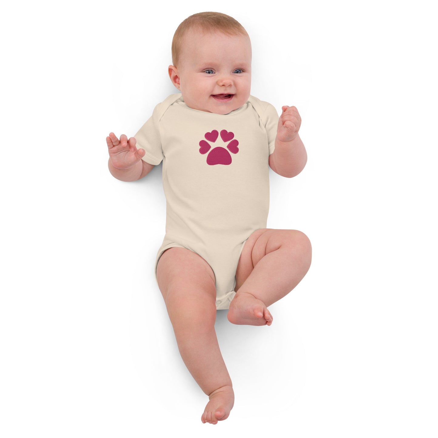 Organic cotton baby bodysuit