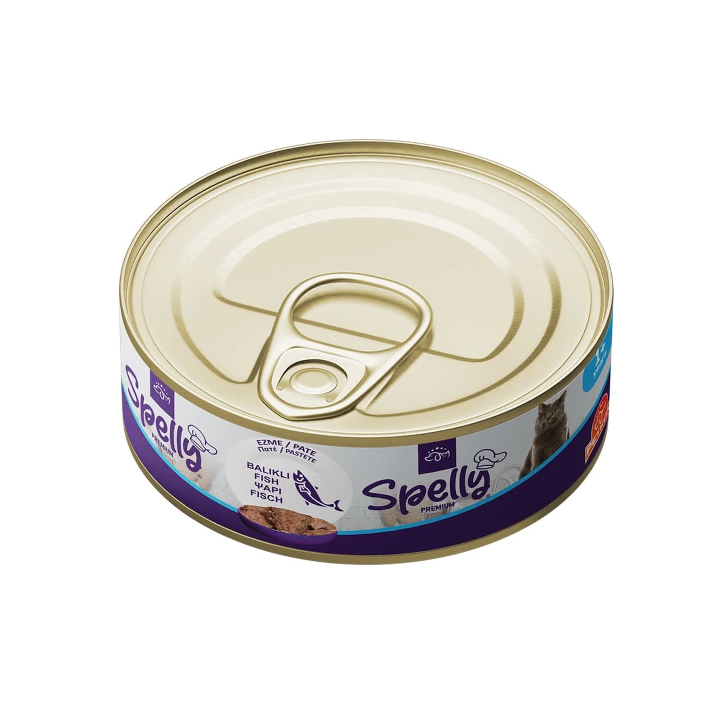 Spelly Adult Cat Πατέ - Ψάρι 100 gr